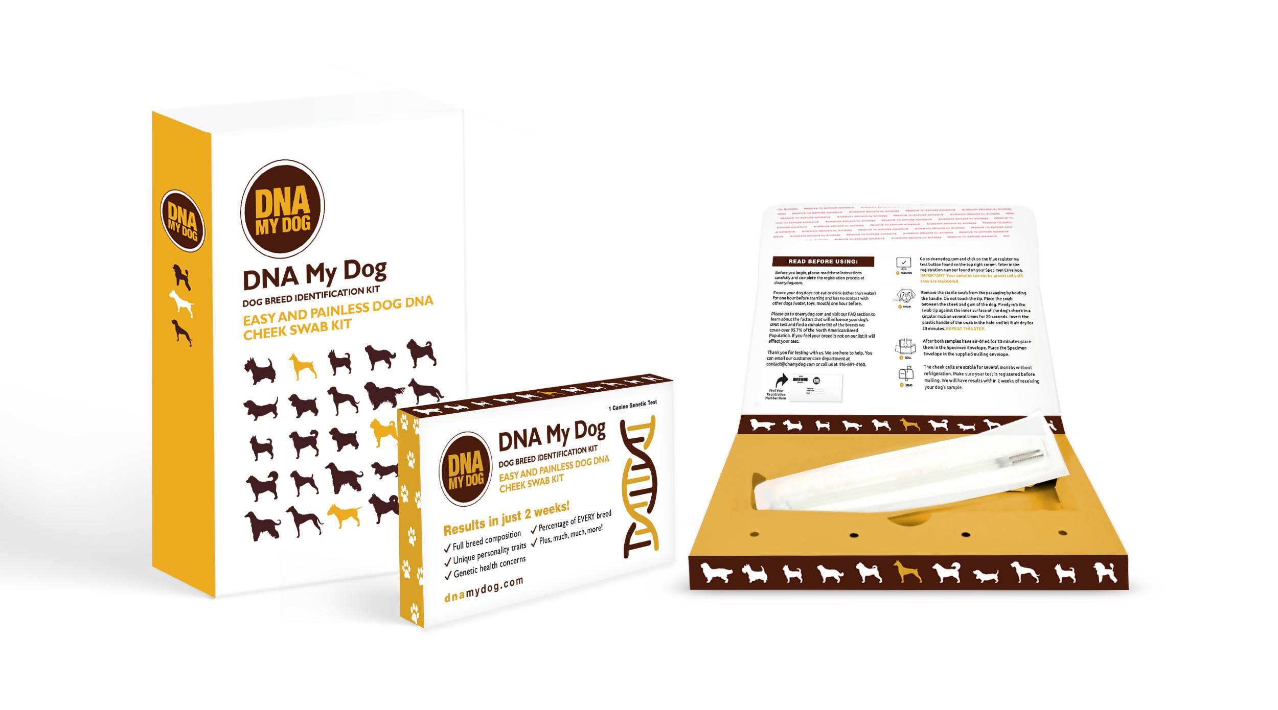 DNA My Dog Breed Identification Test Kit