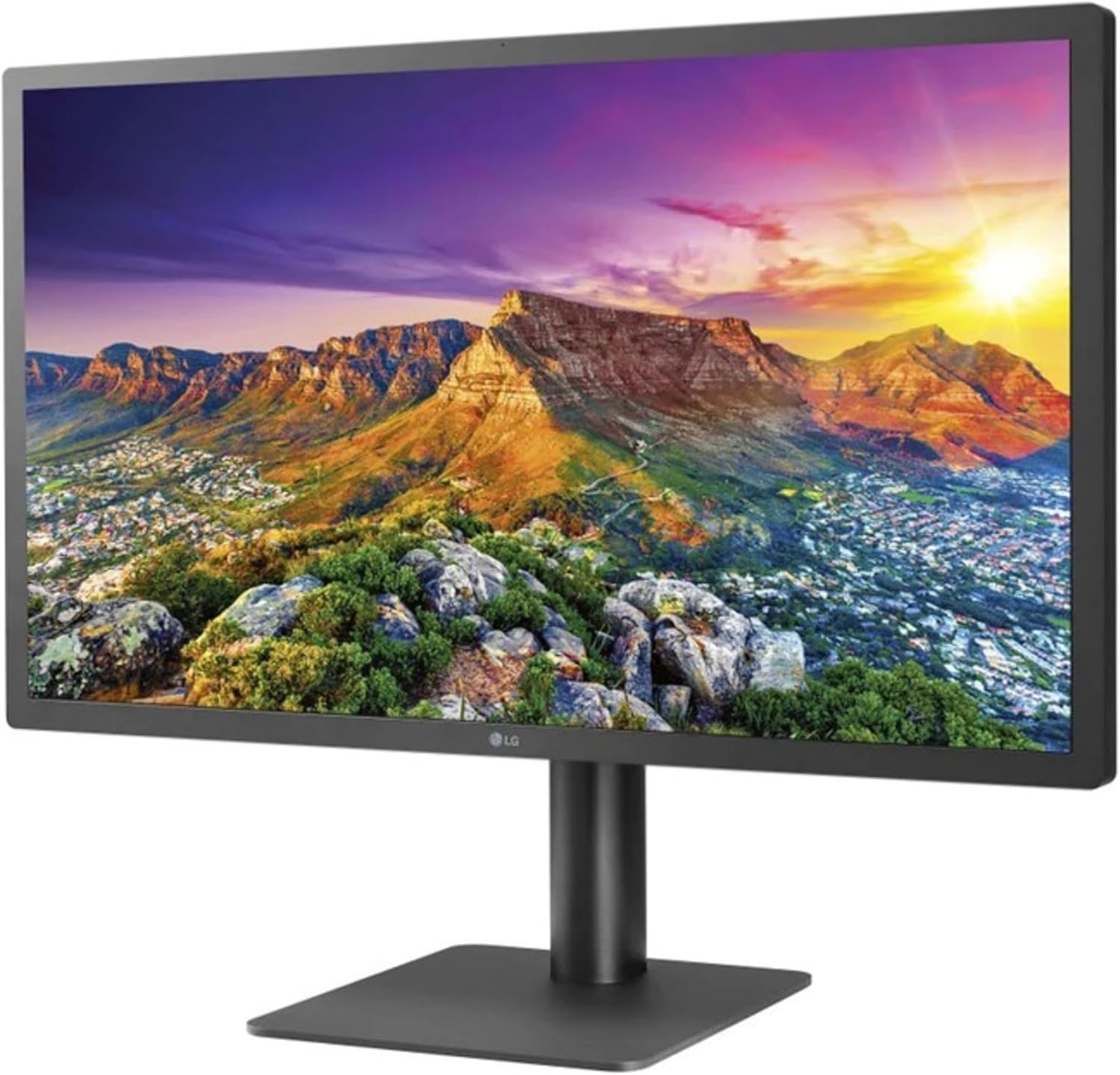 LG 24'' 24MD4KLB-B IPS UHD 4K Ultrafine™ Monitor with 2X Thunderbolt™ 3, 3X USB Type-C™, Supports DCI-P3 & 500nits Brightness, 4K Daisy Chain & macOS Compatible,Black
