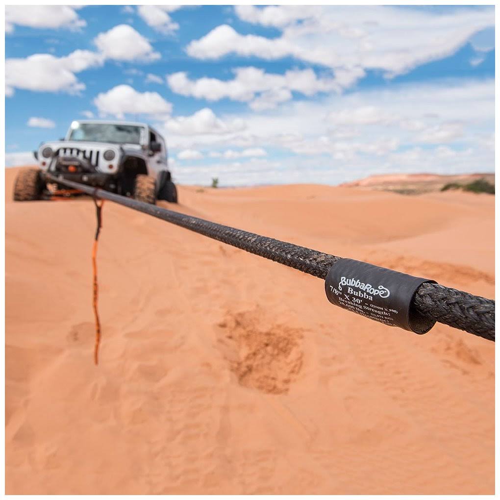 Bubba Rope 176680BKG 7/8& x 30& Bubba Black EY