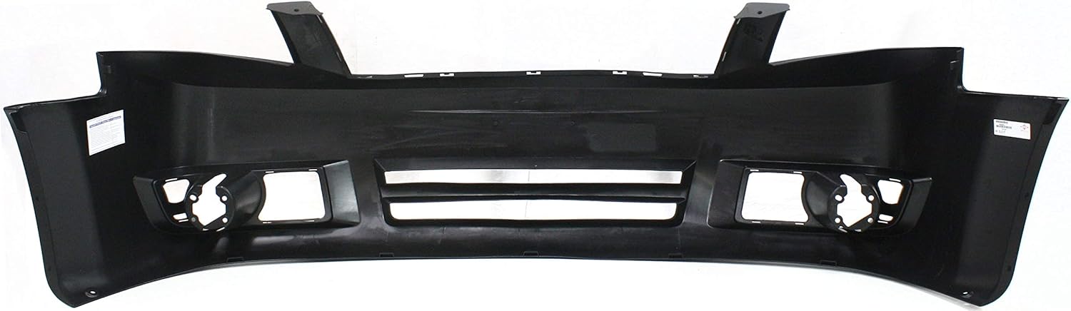 Garage-Pro Front Bumper Cover Compatible with DODGE GRAND CARAVAN 2008-2010 Primed with Fog Light Holes