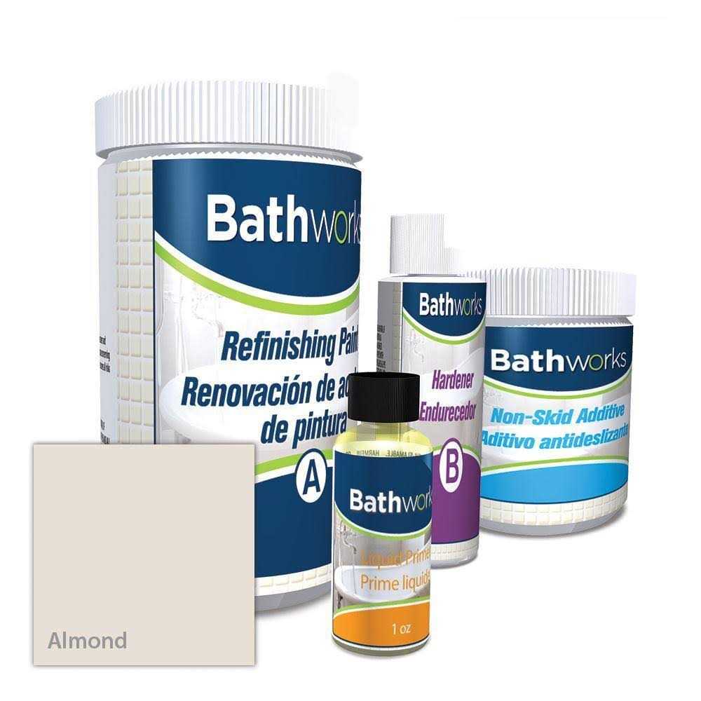 Bathworks 22 oz Standard Tub and Tile Refinishing Kit with Non-Slip Protection - Shop Hardware Tools Online Store