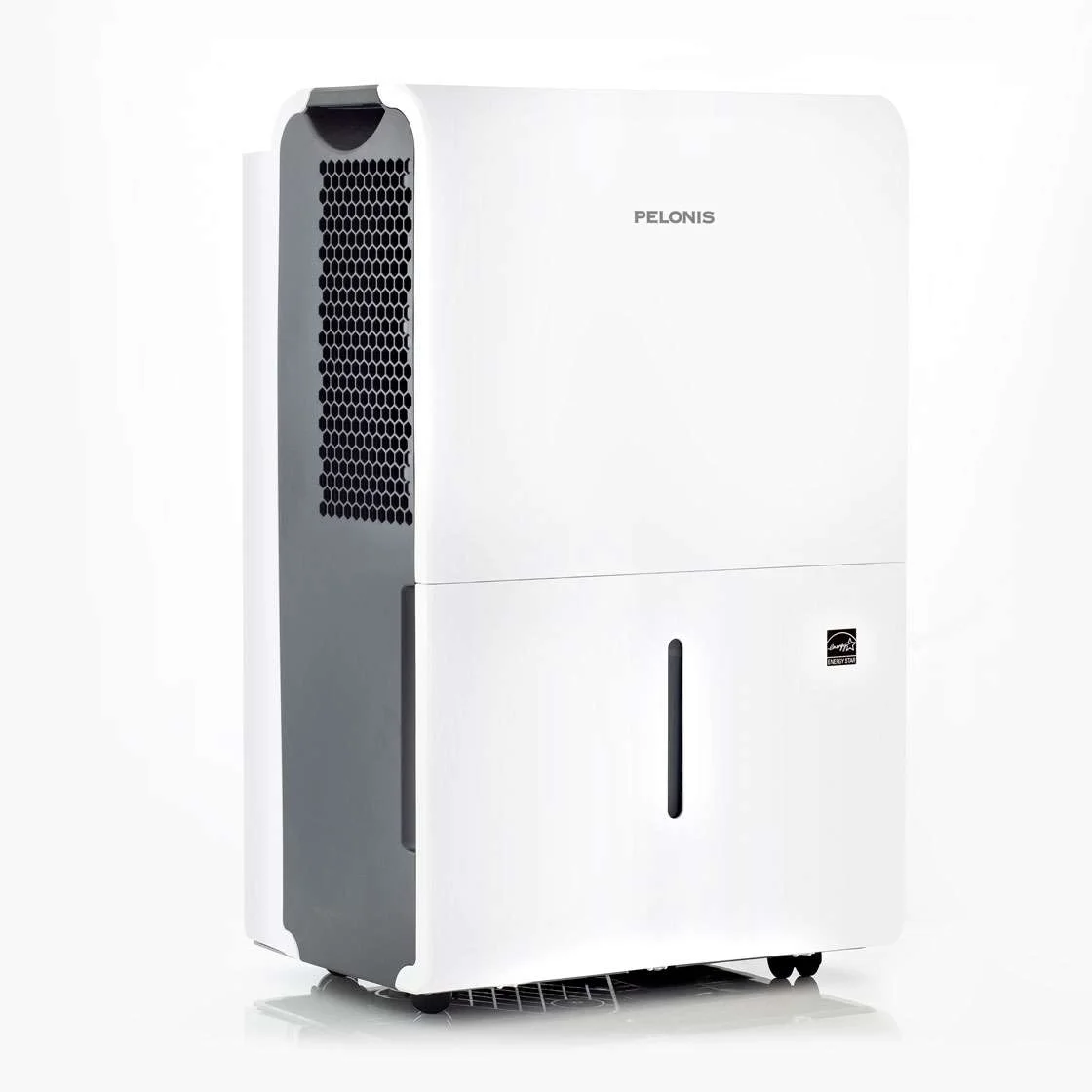 Open Box Pelonis 30 Pint Dehumidifier Energy Saving Climate Control - WHITE/BLACK