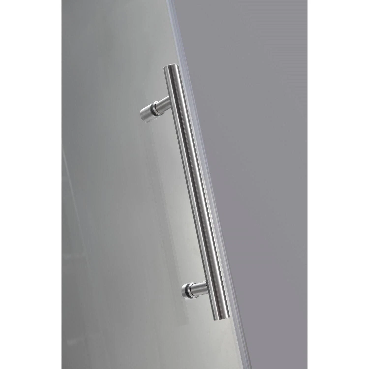 Aston Nautis 62 x 72-inch Completely Frameless Hinged Shower Door (Oil Rubbed Bronze)