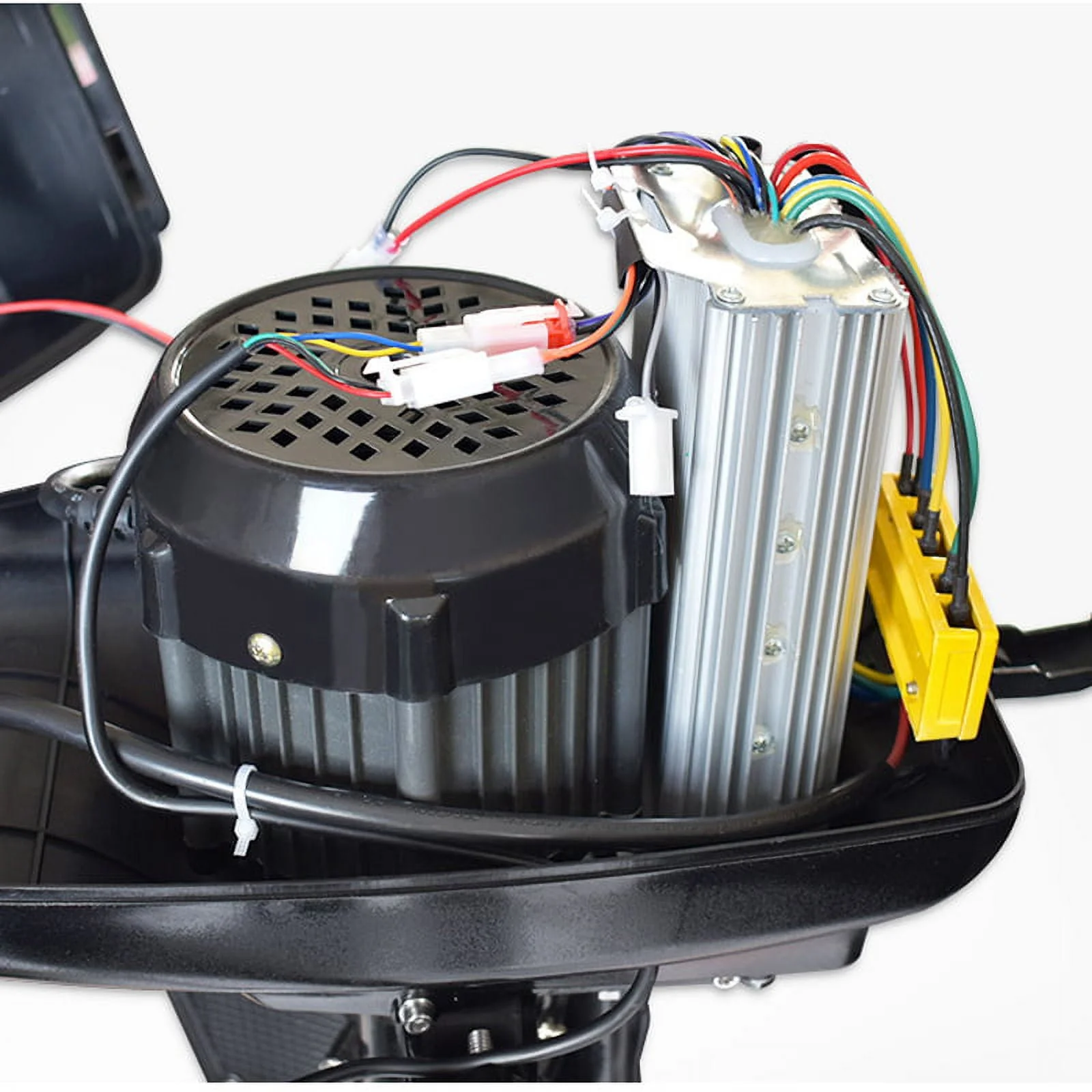 Intbuying 4HP 48V Electric Outboard Trolling Motor Fishing Boat Engine 1000W Brushless Motor