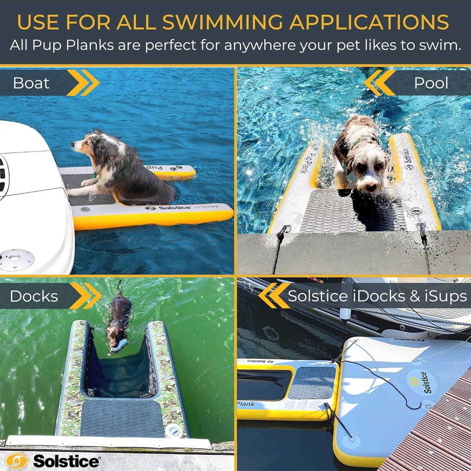 Solstice Inflatable Pup Plank Dog Ramp - Pet Supplies online store