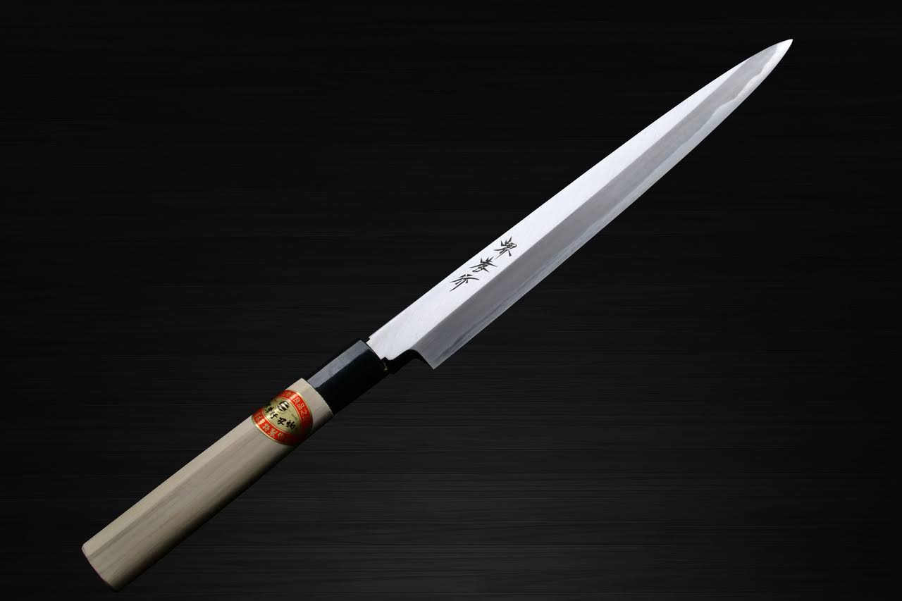 Sakai Takayuki Kasumitogi (White Steel) Japanese Chef&s Fuguhiki(Sashimi) 270mm 06014