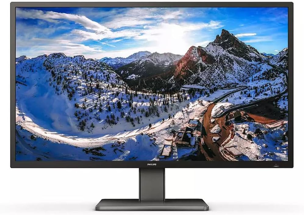 Philips 439P1 42.5" 16:9 4K Ultra HD VA WLED LCD HDR Monitor, Black