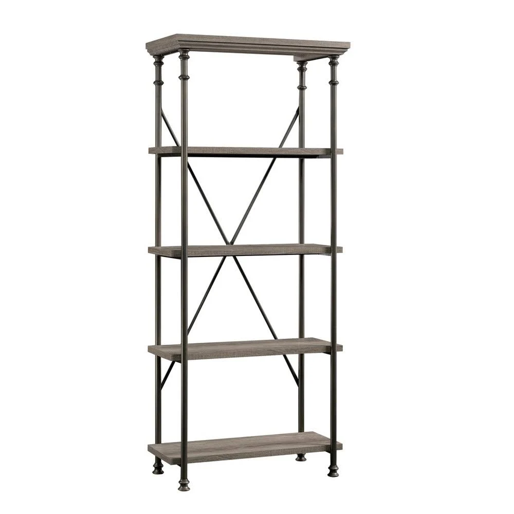 Sauder Canal Street 5-Shelf Bookcase, Northern Oak