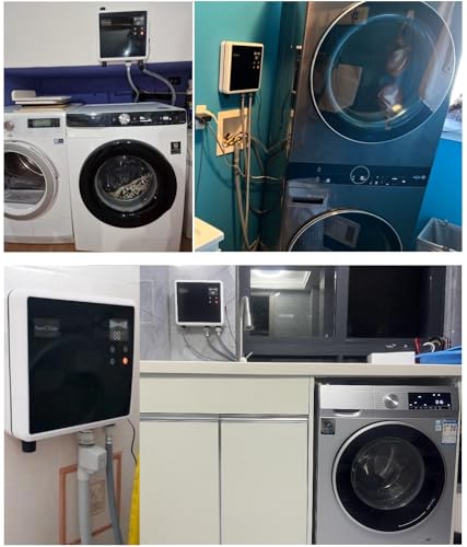 SantiCleana Ozone Laundry Washer System - 2 Outlets! - Stainless Sprayer