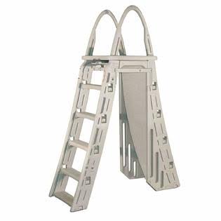 Confer Plastics Confer 7200 Extra Heavy Duty A Frame Above Ground Swimming Pool Ladder