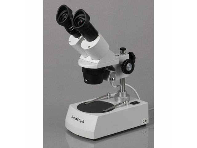 Amscope 20X-40X-80X Forward Stereo Microscope with 1.3MP Digital Camera