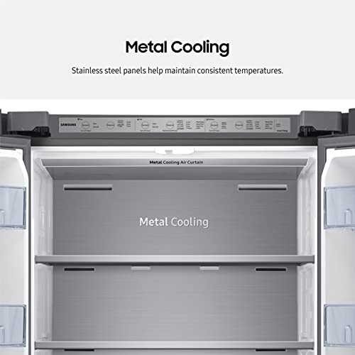 SAMSUNG RQ48T9432T1/AA 17.3 cu. ft. Smart Kimchi & Specialty 4 French Door Refrigerator