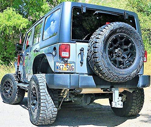 Weigh Safe WS8-2-SET 8x22 Drop Hitch, 2x22 Receiver 12,500 lbs GTW - Adjustable Aluminum Hitch Ball Mount w/Scale, 2 Stainless S