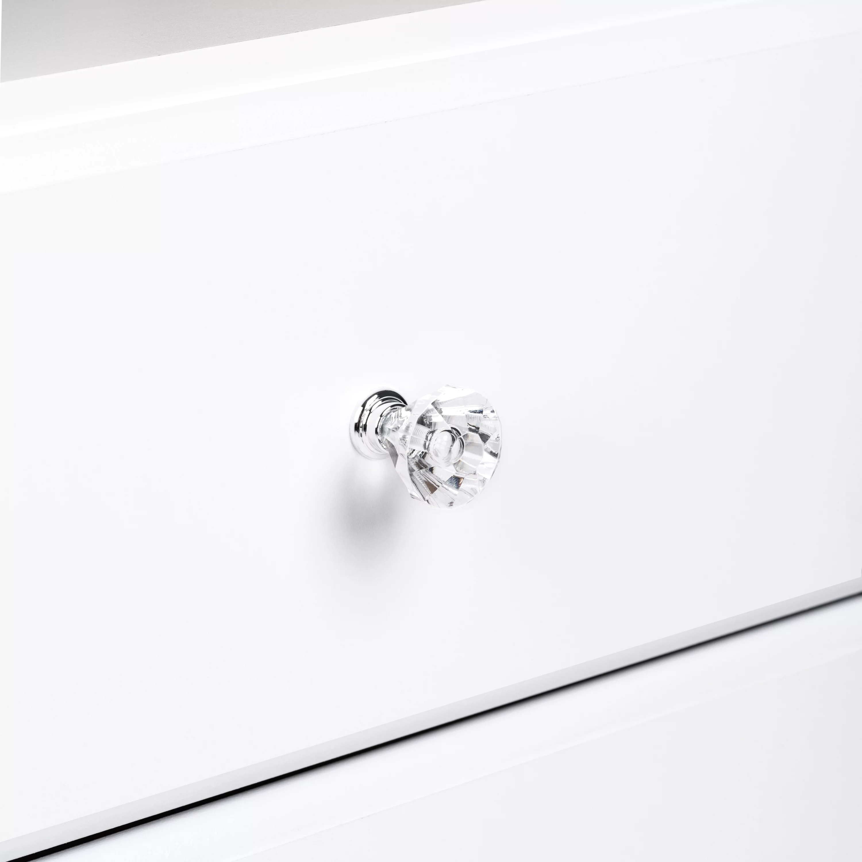 Prepac Astrid 6-Drawer Tall Chest, Crystal White