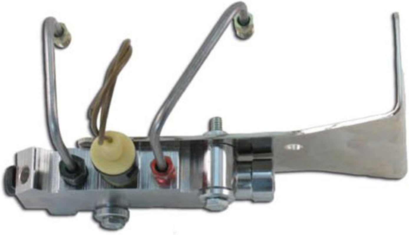 A-Team Performance - Disc/Drum Proportioning Valve Kit Bottom Mount For Any Disc Drum Vehicle Chrome