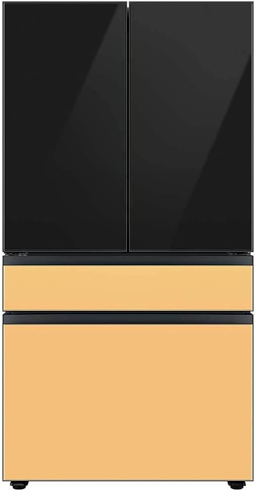 SAMSUNG RAF36DB4C0 Bespoke 4-Door French Door Refrigerator Panel in Sunrise Yellow Glass - Bottom Panel