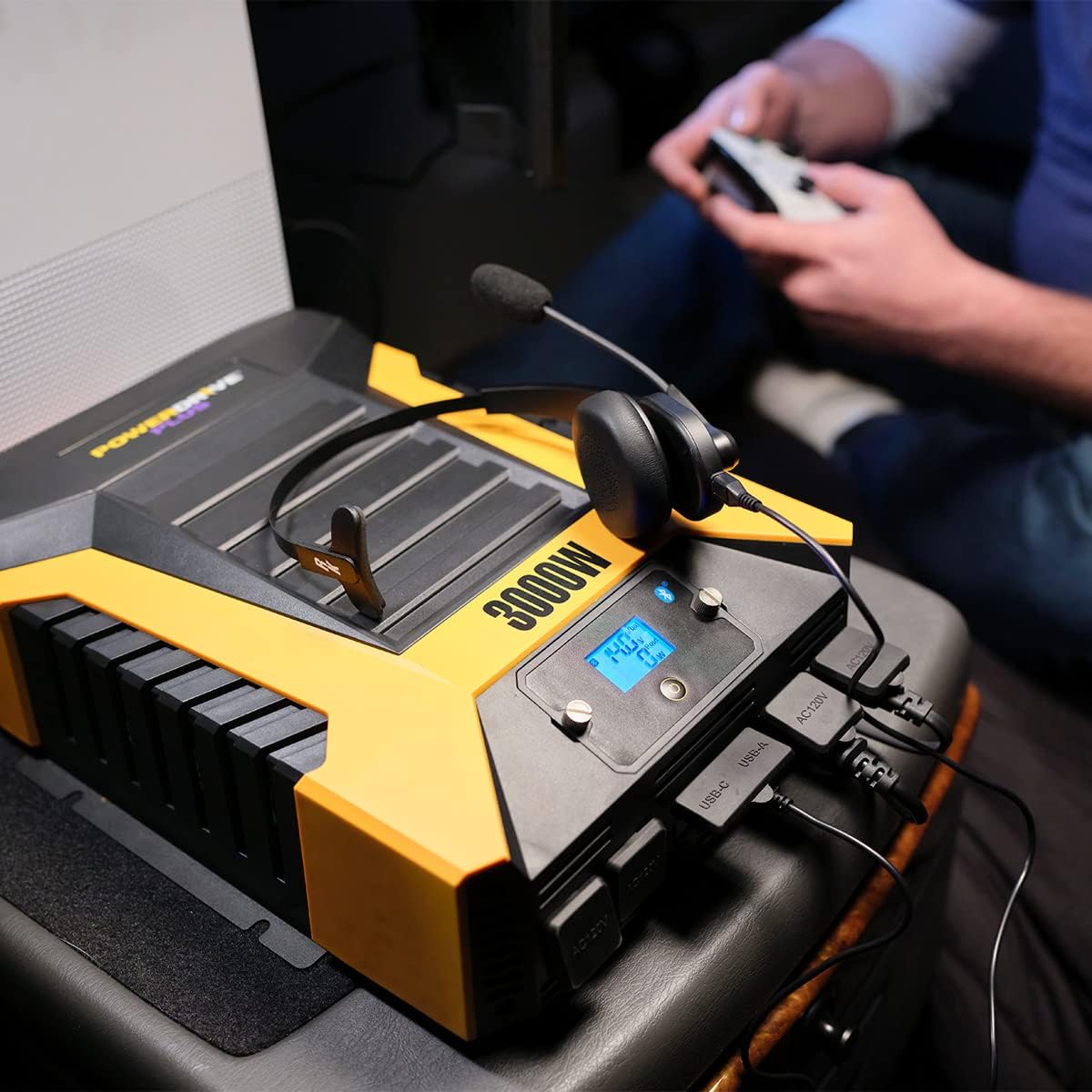 PowerDrive PWD3000P 3000 Watt Power Inverter with Bluetooth Technology