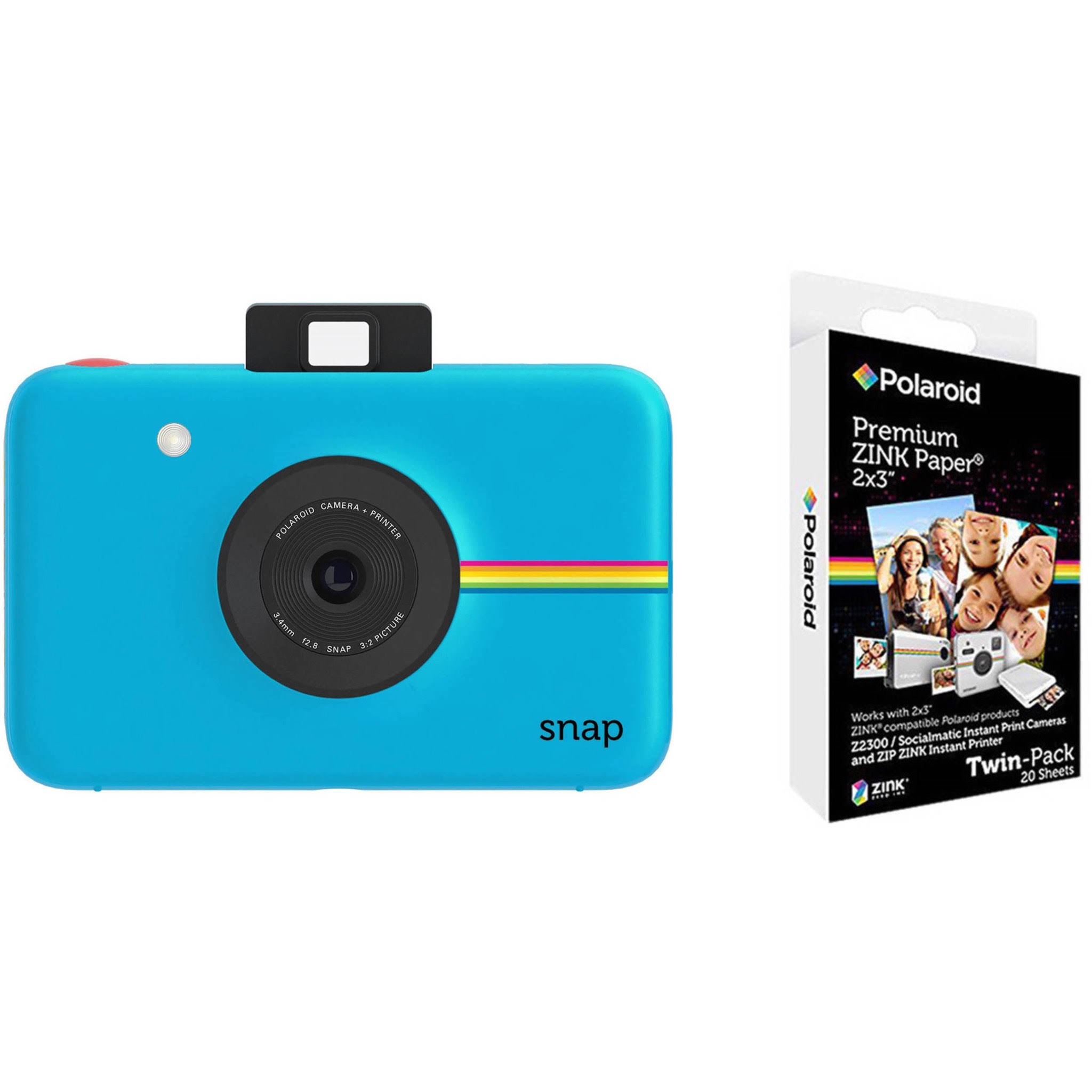 Polaroid Snap Instant Digital Camera (Blue)