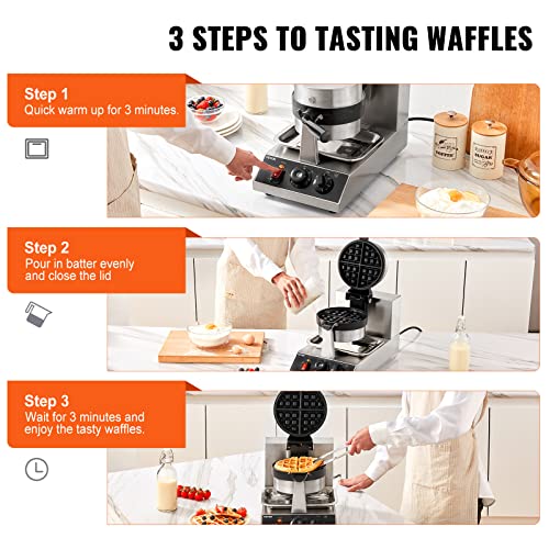 VEVOR Commercial Waffle Maker