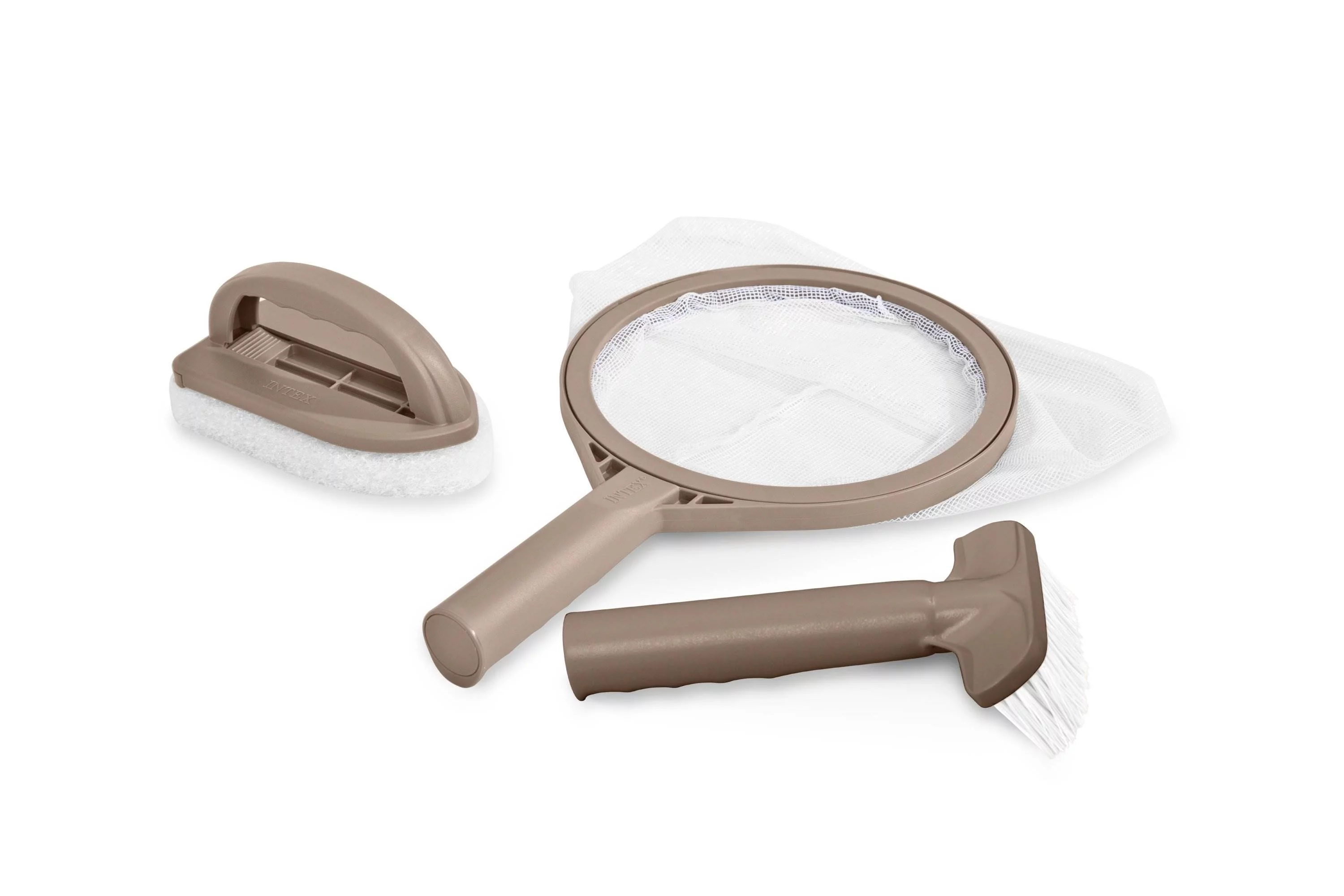 Intex PureSpa Plus Inflatable Square Hot Tub with Maintenance Accessory Kit