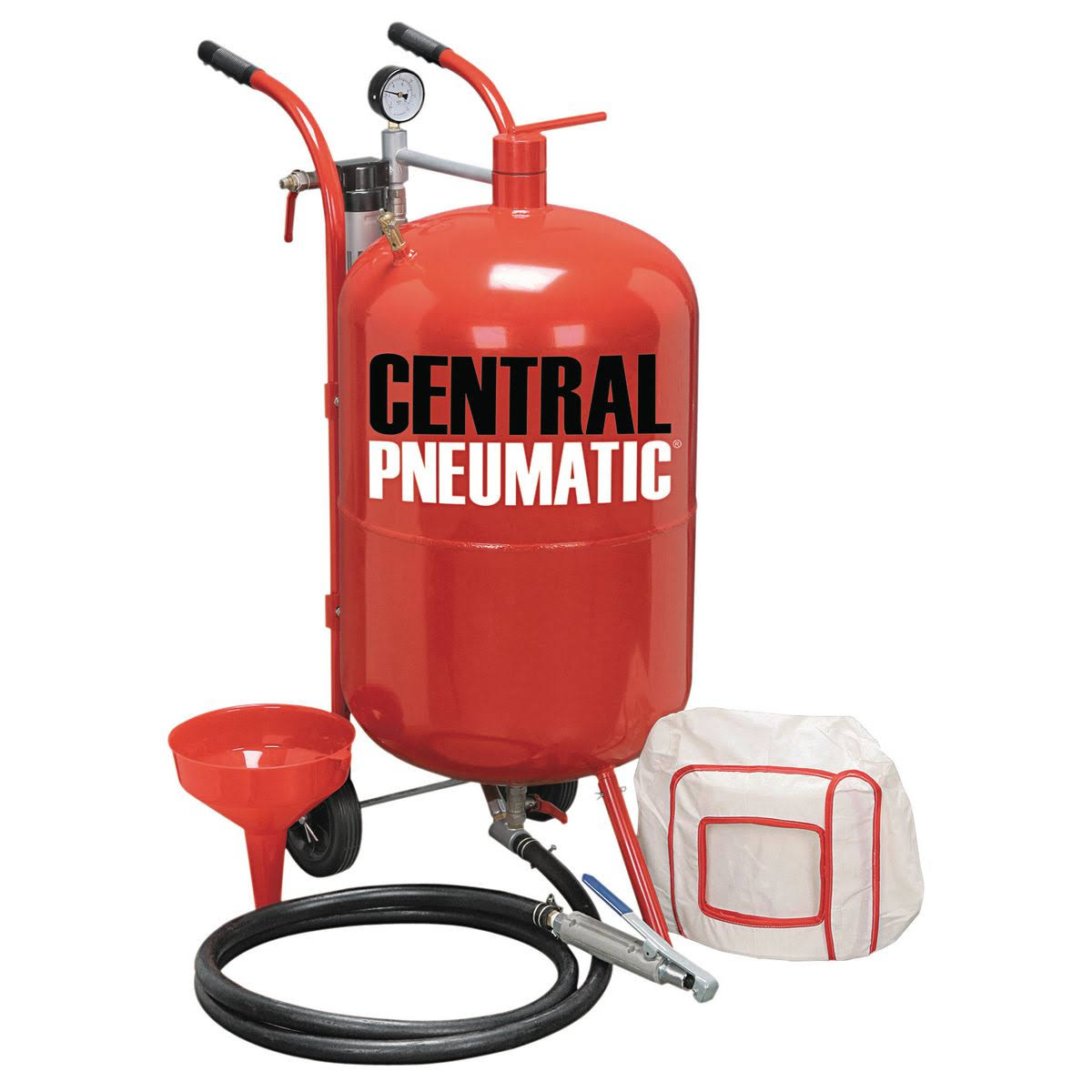 Central Pneumatic 110 lbs. Pressurized Abrasive Blaster 60696