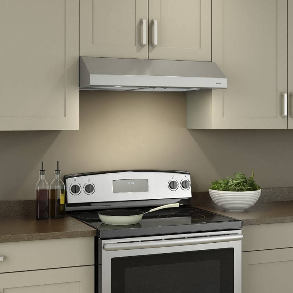 Broan BCSD130SS 30x22 Glacier Range Hood - Stainless Steel