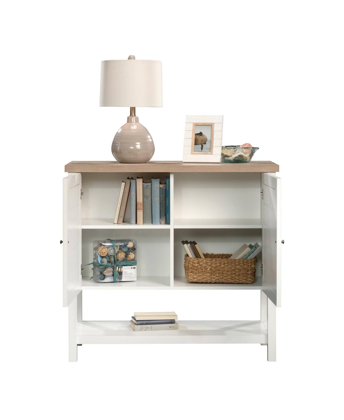 Sauder - Cottage Road Storage Cabinet - Soft White