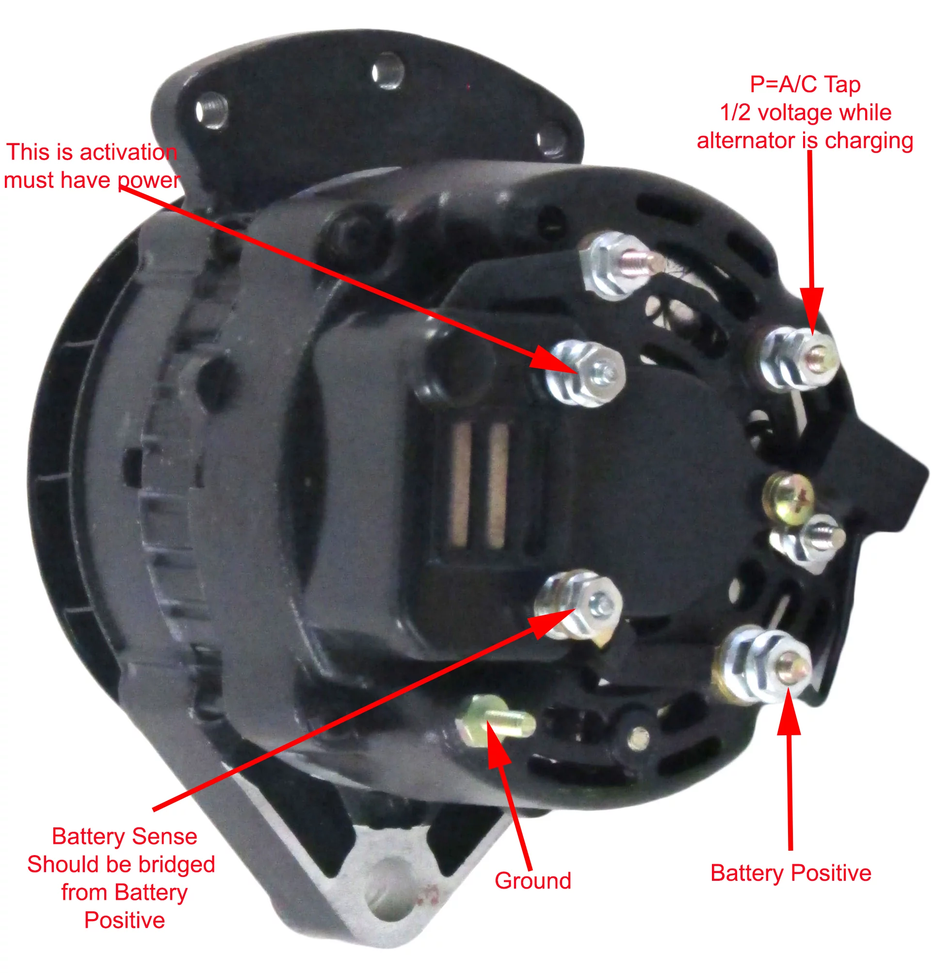 Alternator Fits Westerbeke Gen Set 6.8 8.5 10 12 12.5 15.0 Btg 12.0 15.0 16 Wmf