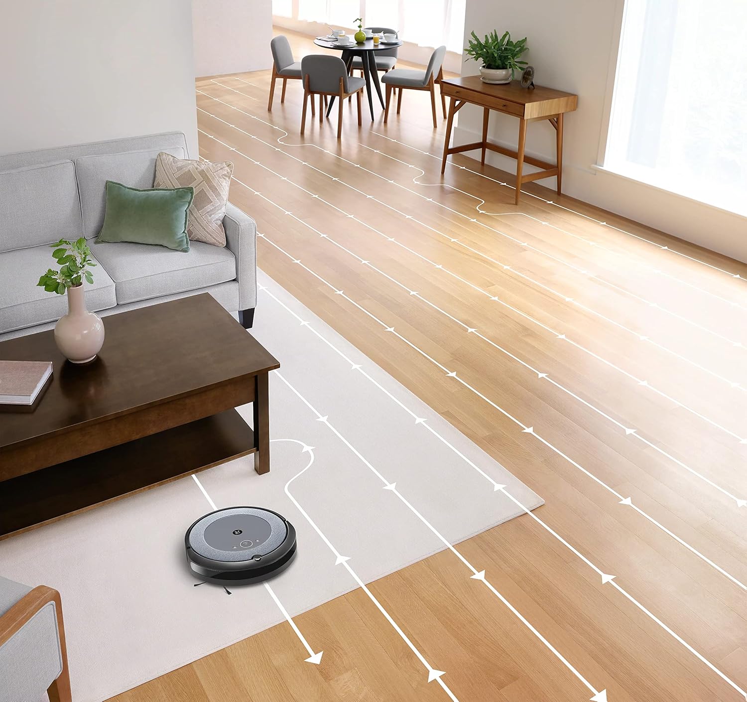 iRobot Roomba i1 (1152) Robot Vacuum - Wi-Fi Connected Mapping, Works with Google, Ideal for Pet Hair, Carpets (Renewed)