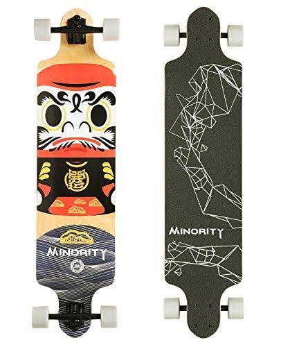 Minority Downhill Maple Longboard 40-Inch Drop Deck Cliff, Maple