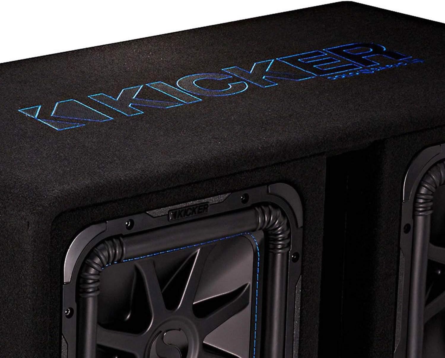 KICKER 12" 3000W Dual Loaded Solo-Baric L7S Subwoofer Enclosure | 44DL7S122