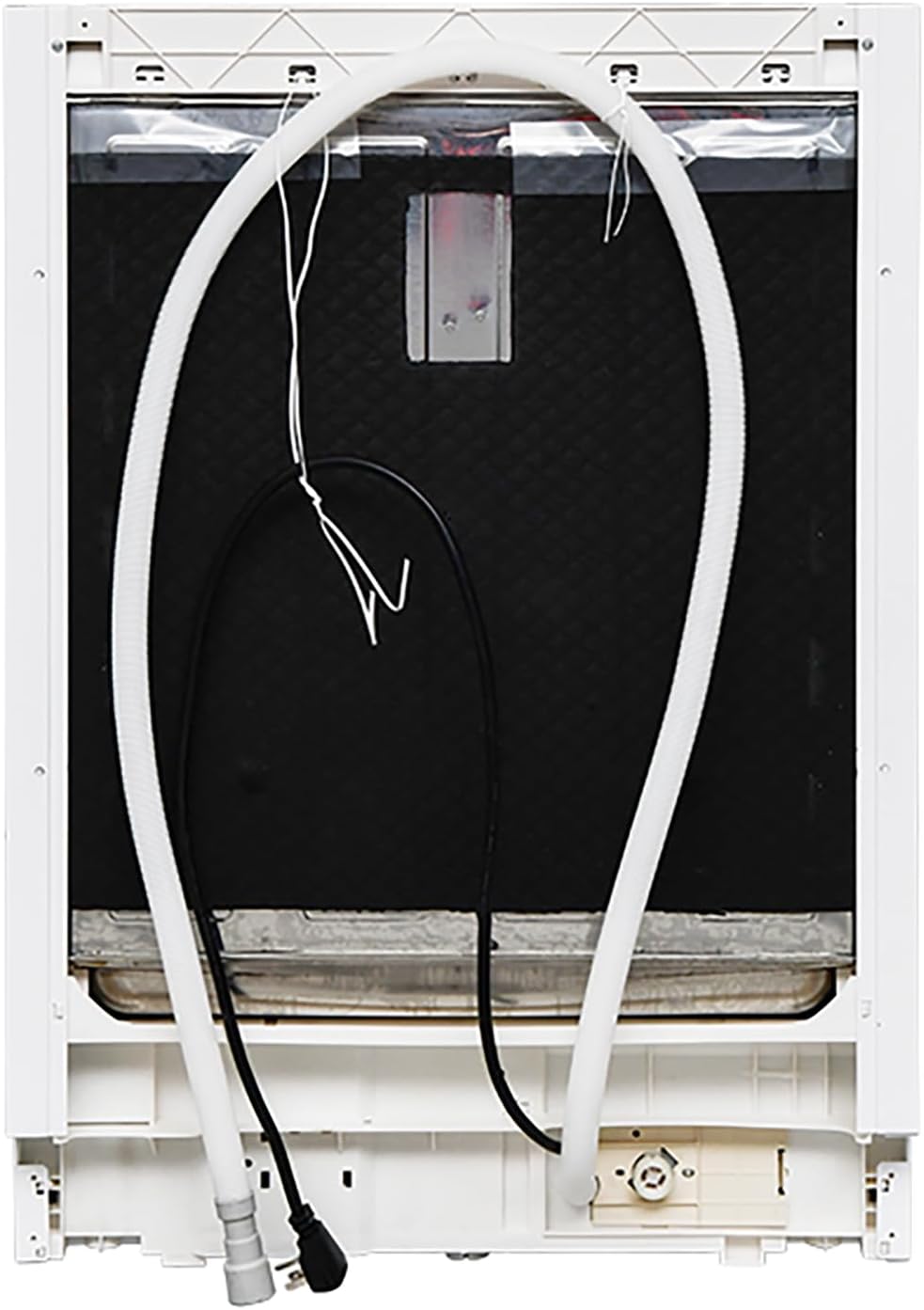 24" Top Control Built-in Dishwasher with Third Rack Finger Resistant in White, Energy Star made in Europe