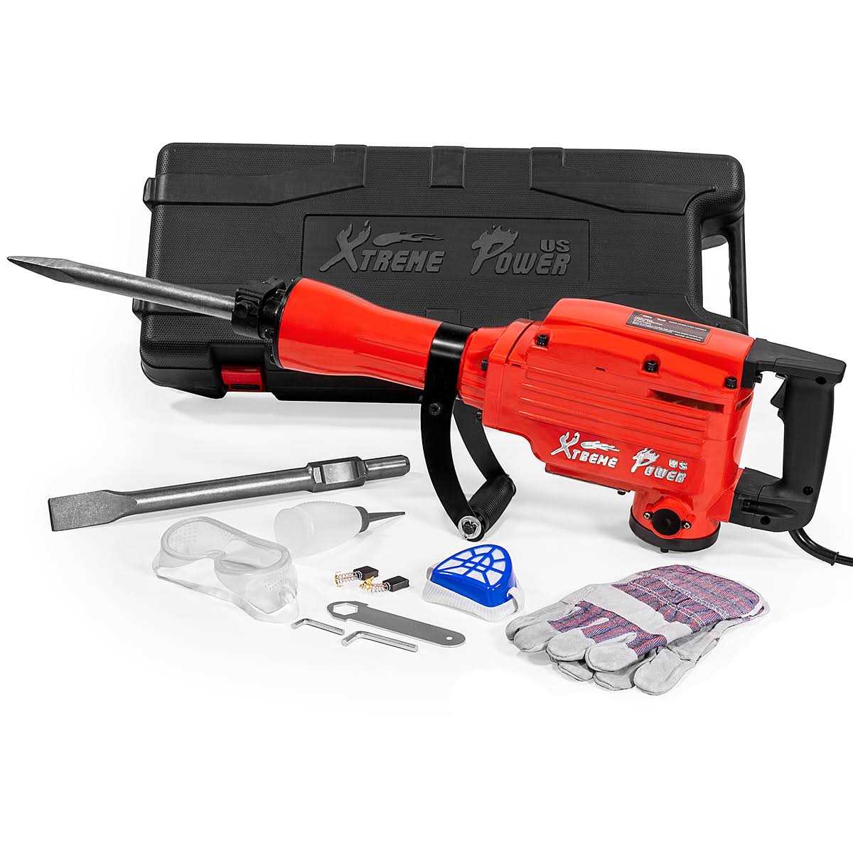 Xtremepowerus 2200Watt Heavy Duty Electric Demolition Jack Hammer Concrete - Shop Hardware Tools Online Store