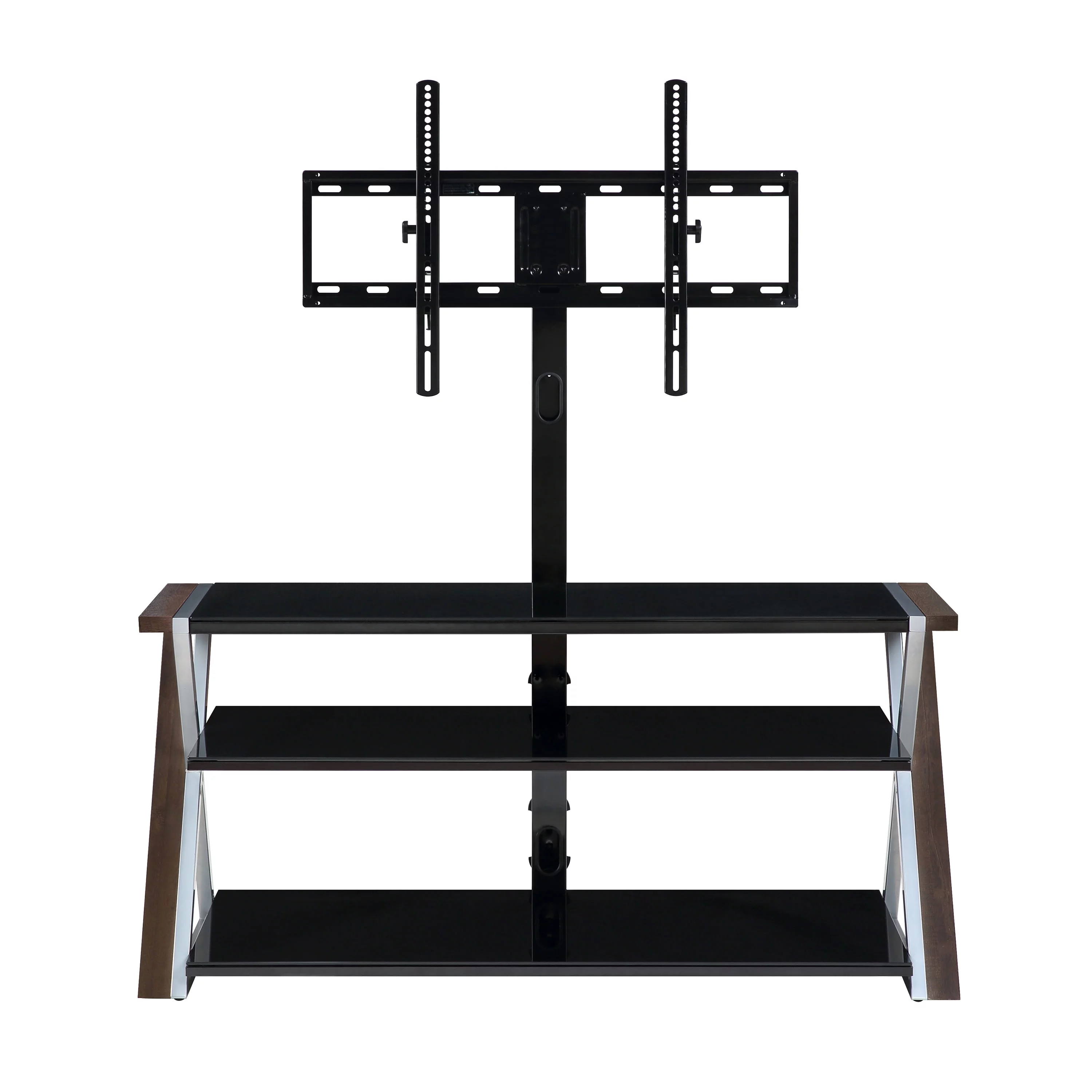 Whalen Xavier 3-in-1 Television Stand for TVs up to 70", Warm Ash