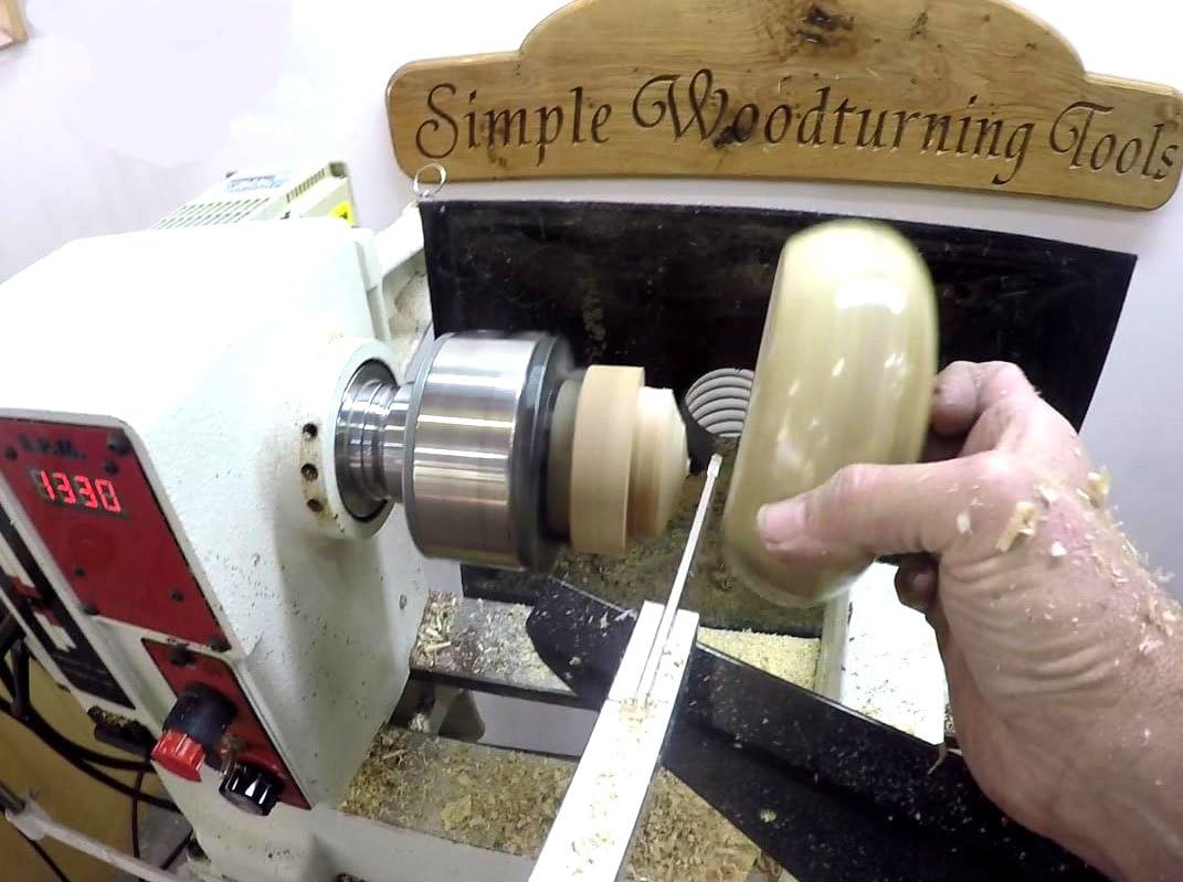 Simple Woodturning Tools Carbide Parting and Grooving Tool for Wood Turning Lathe (No Handle), USA Made Pack of 2