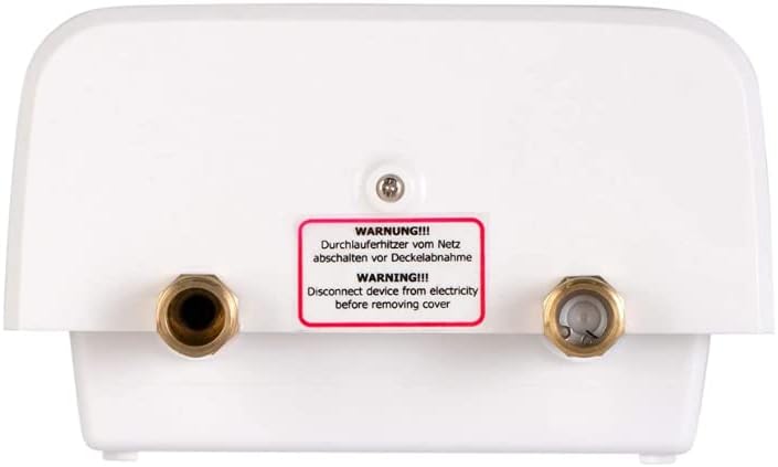 MAREY Power Pak 12 kW Electric Tankless Water Heater, White, Small