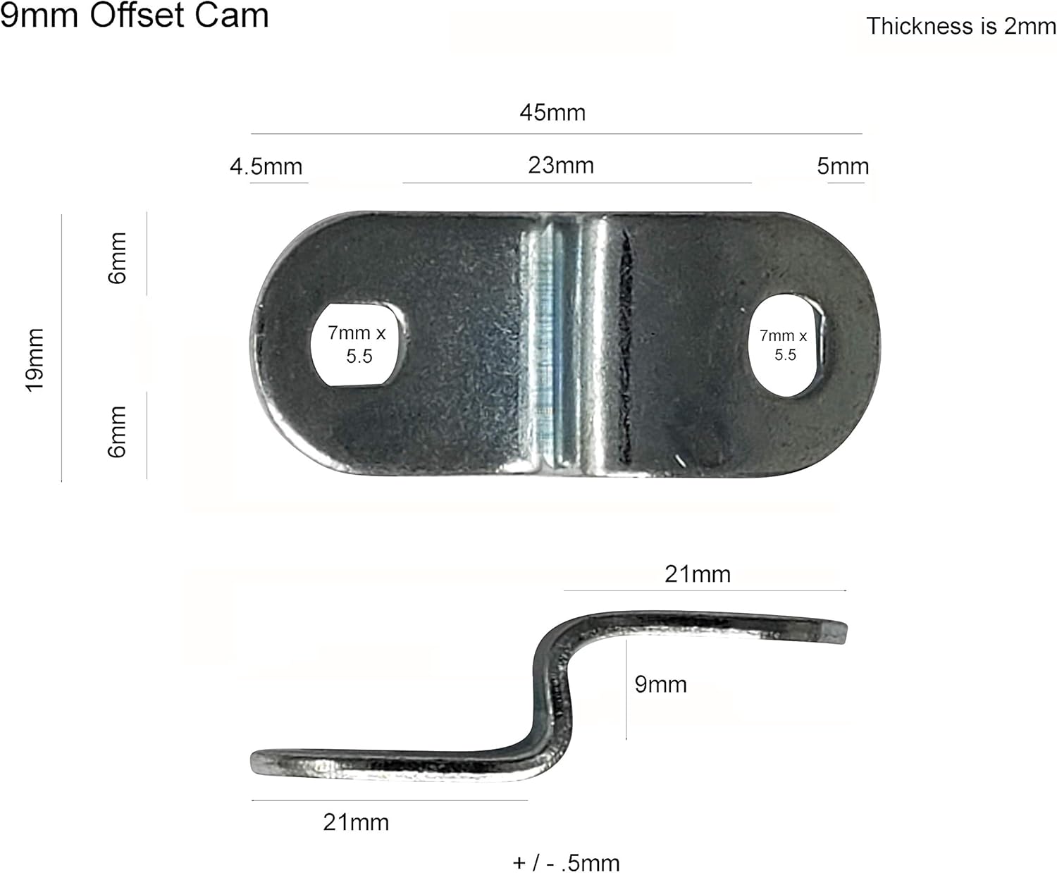 Fulcrum Premium 7/8 Inch RV Compartment Locks - 7/8" Pack of 5 - Cabinet Locks - RV Storage Locks - Utility Cam Locks (5, 7/8 Inch) Pack of 2