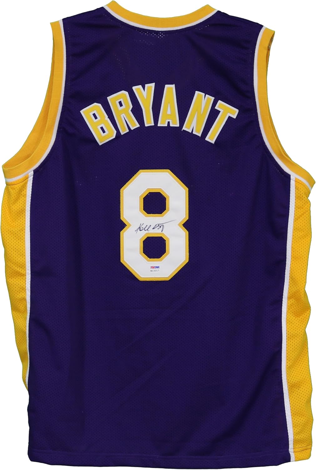 Kobe Bryant Los Angeles Lakers Signed Autographed Purple #8 Custom Jersey PSA/DNA COA