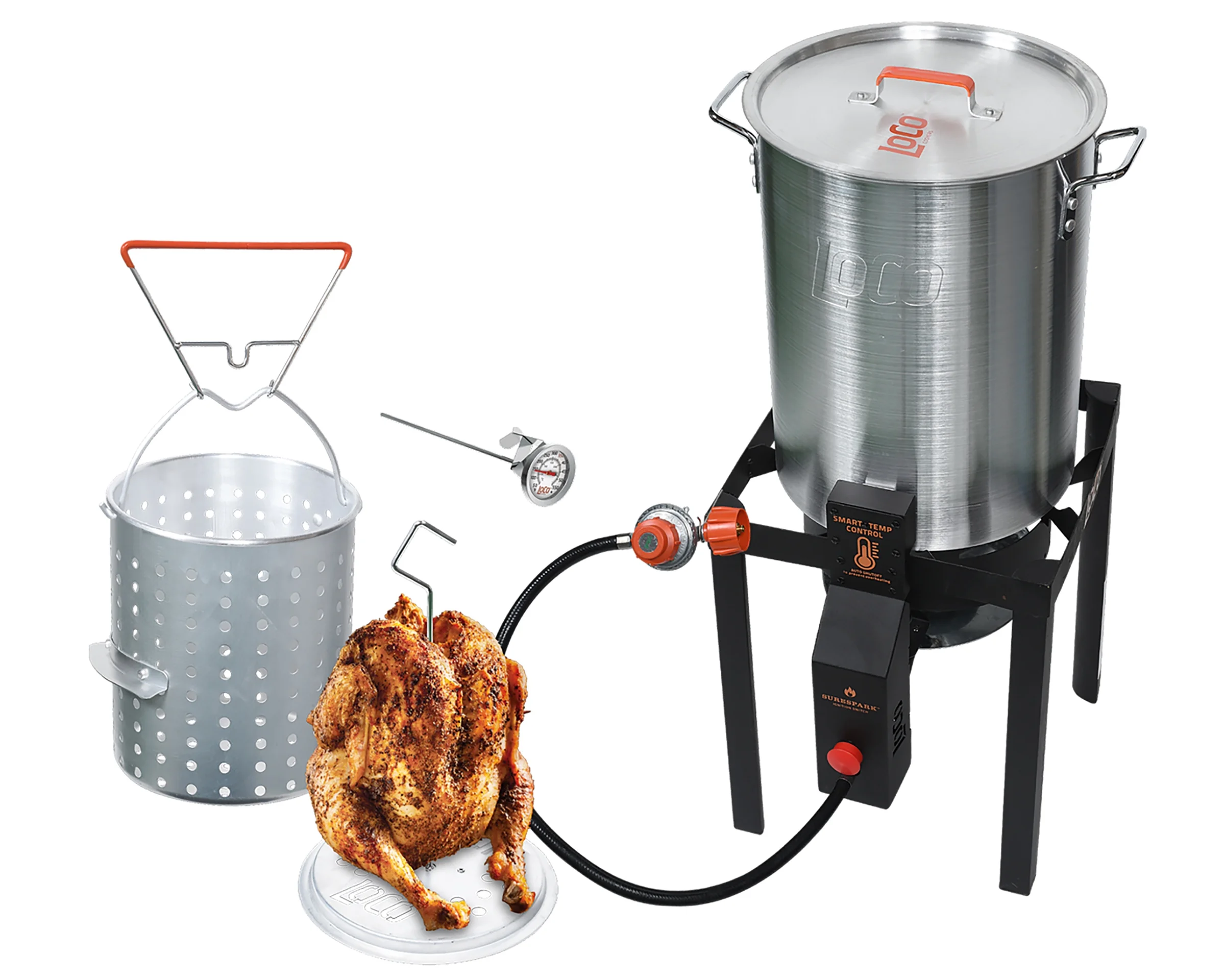 LoCo Cookers 36qt SmartTemp Turkey Fryer