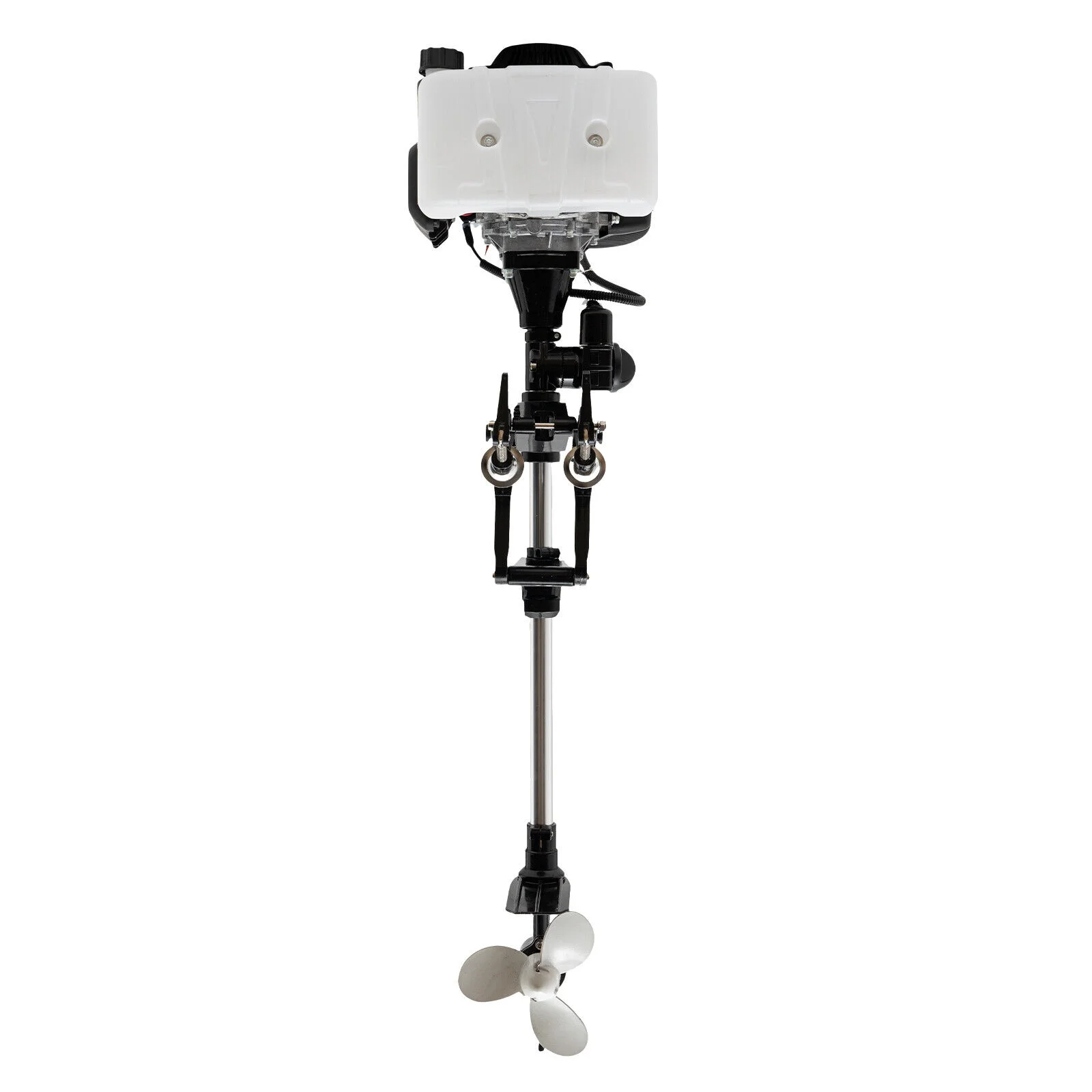 4-Stroke 7.5HP Outboard Motor Heavy Duty 196CC Inflatable Fishing Boat Engine Motor - Curated Treasures Market