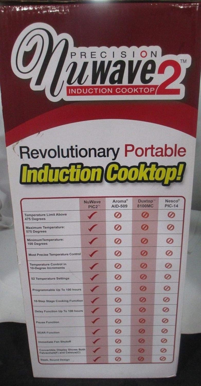 NuWave 2 Precision Induction Cooktop with 9" Pan