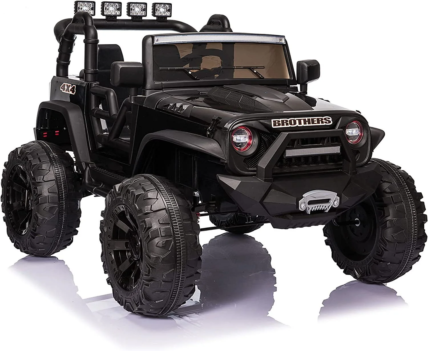 Large 24V Ride On Truck Electric Car for Kids - 2 Seater with Parental Remote Control - Perfect Gift - Curated Treasures Market