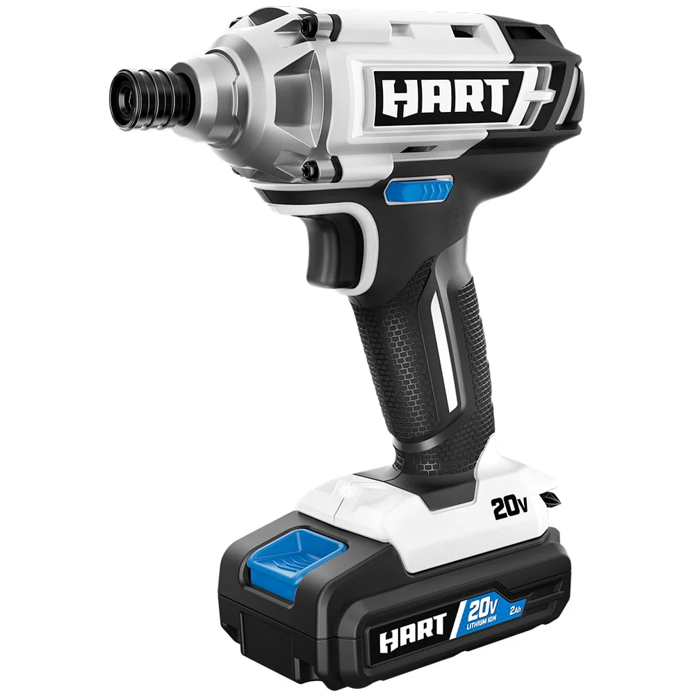 HART 20-Volt Cordless 6-Tool Combo Kit (1) 4.0Ah (1) 1.5Ah Lithium-Ion Batteries