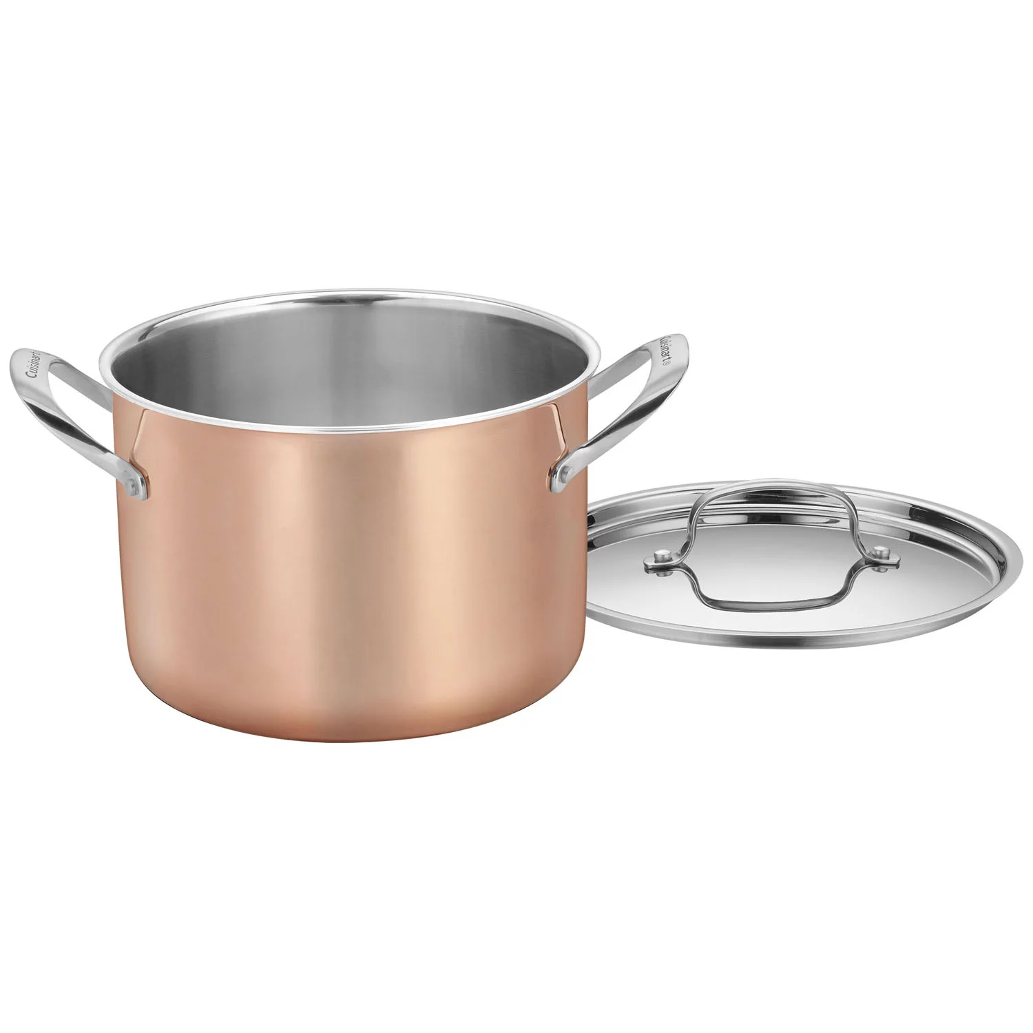 Cuisinart Copper Tri-Ply Stainless Steel 11-Piece Cookware Set CTPG-11PC