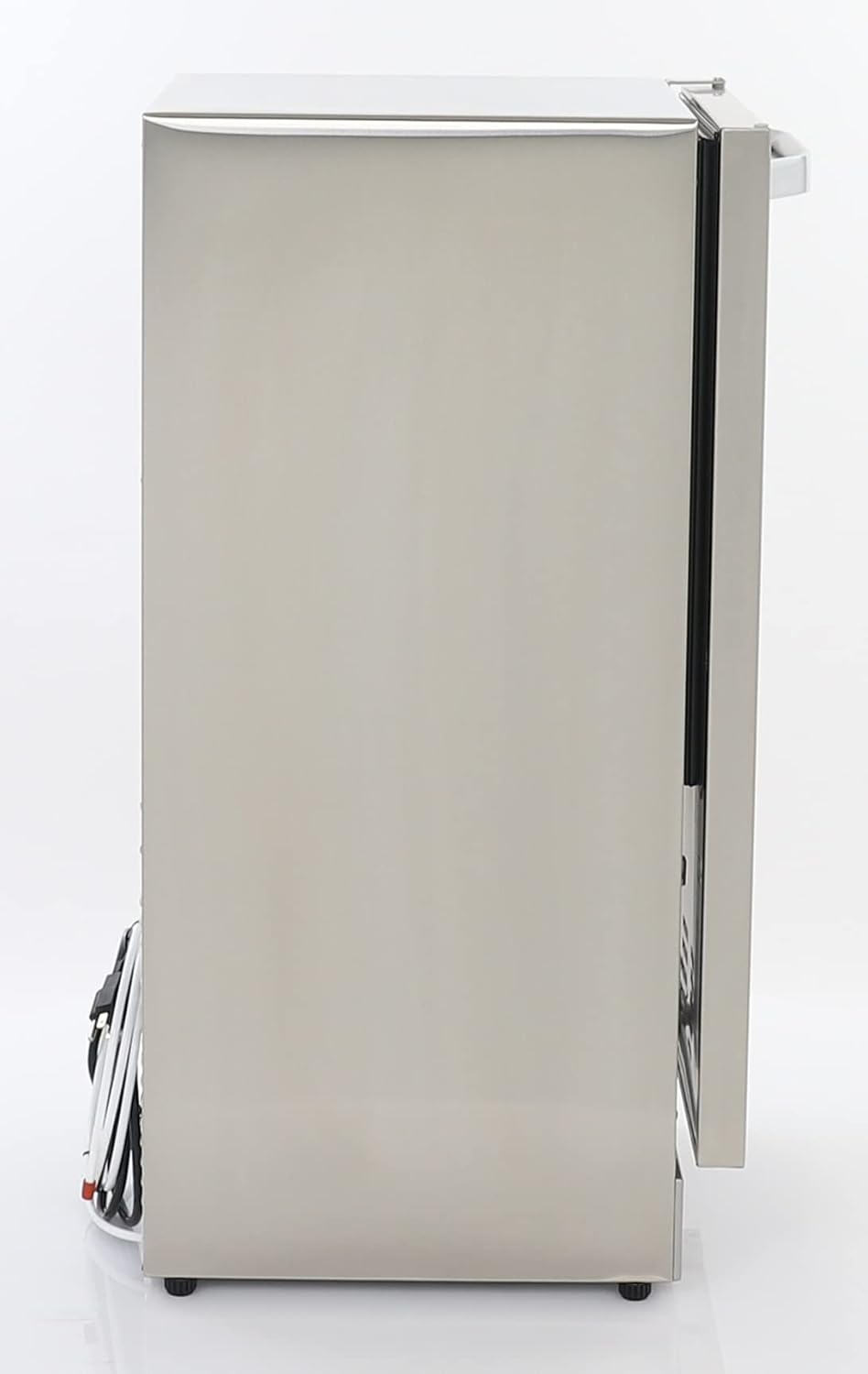 Maxx Ice MIM25CO, Shallow Depth Outdoor Built-in Undercounter Ice Maker, 25 lbs, in Stainless Steel