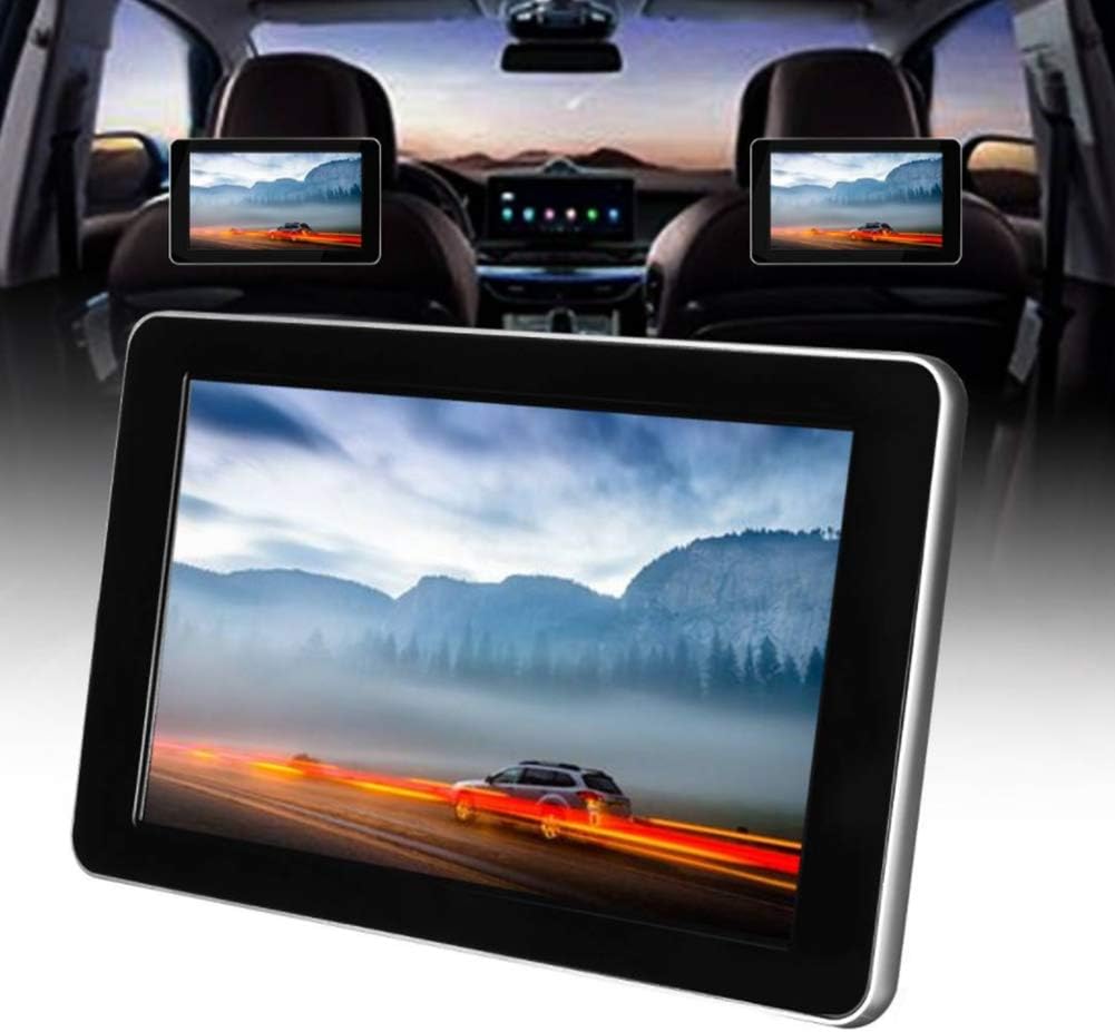 Car 9 Inch Headrest Video HD for Audio Monitor Digital Display AV Split View Media Player F3h474Car Headrest Player Car Monitor 9in Car Monitor Headrest Monitor Car Display Video Monitor Pack of 2