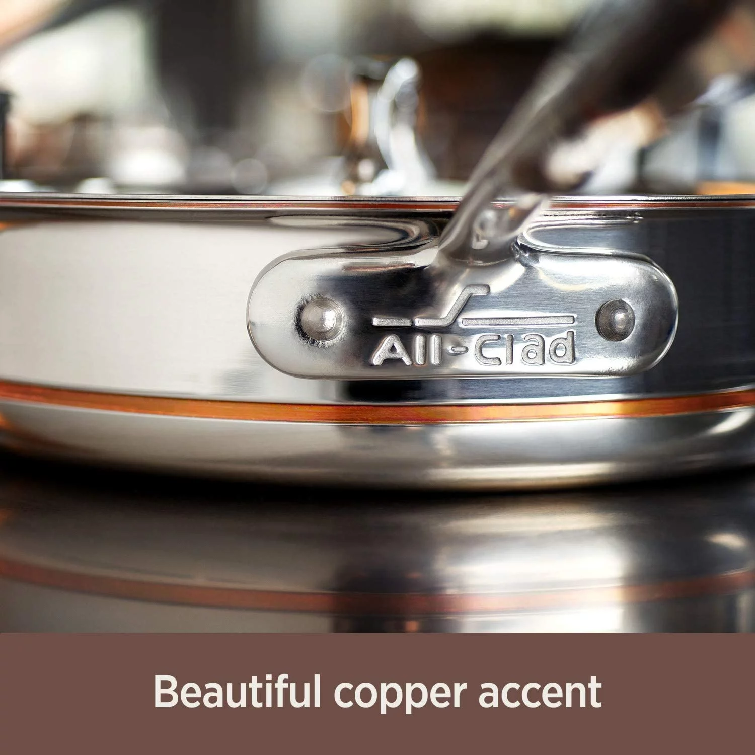 en Copper Core 5-Ply Stainless Steel Cookware Set 14 Piece Induction Oven Broil Safe 600F Pots and Pans