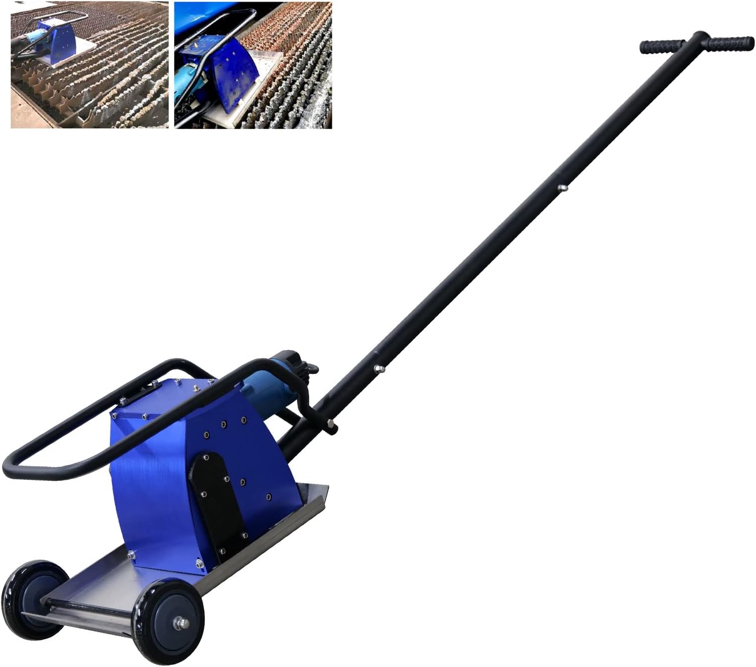 US Stock ZAC 1020W Laser Cutter Slat Cleaning Machine JS-1000 Slat Cleaner Laser Cutting Table Slag Remover for 3-8mm Sword Fence of CNC Laser Cutting Machine Plasma, Cutting Equipment