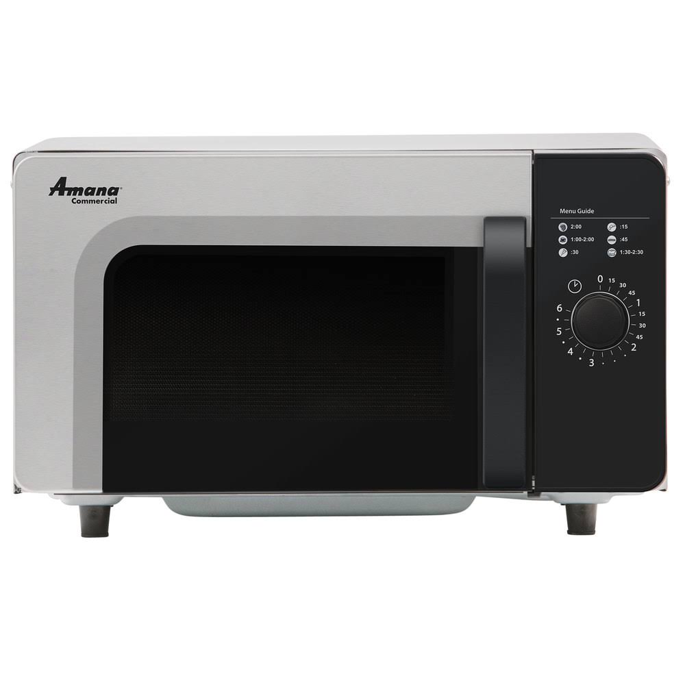 Amana RMS10D 1000W Microwave - 0.8 cu ft - Stainless Steel