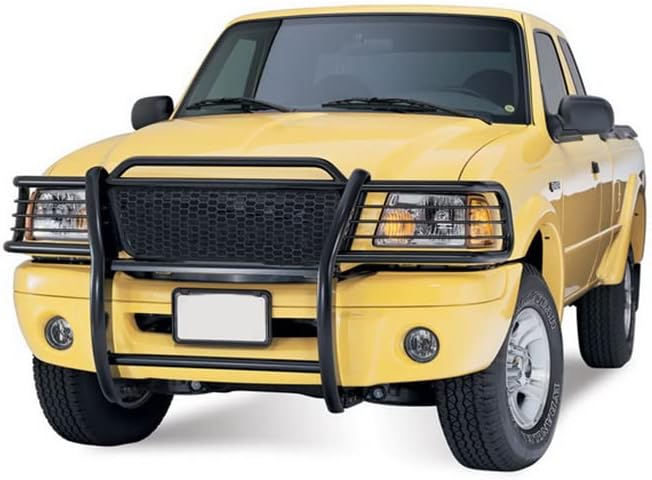 BLACK HORSE 17FR20MA Black Grille Guard Compatible with 2001-2012 Ford Ranger